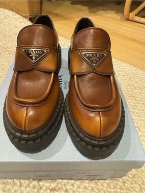 Prada Loafers, Like New!